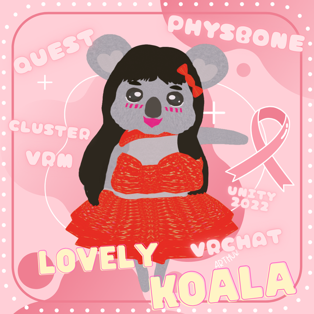 ✨ Lovely Koala  / ラブリーコアラ オリジナル3Dモデル