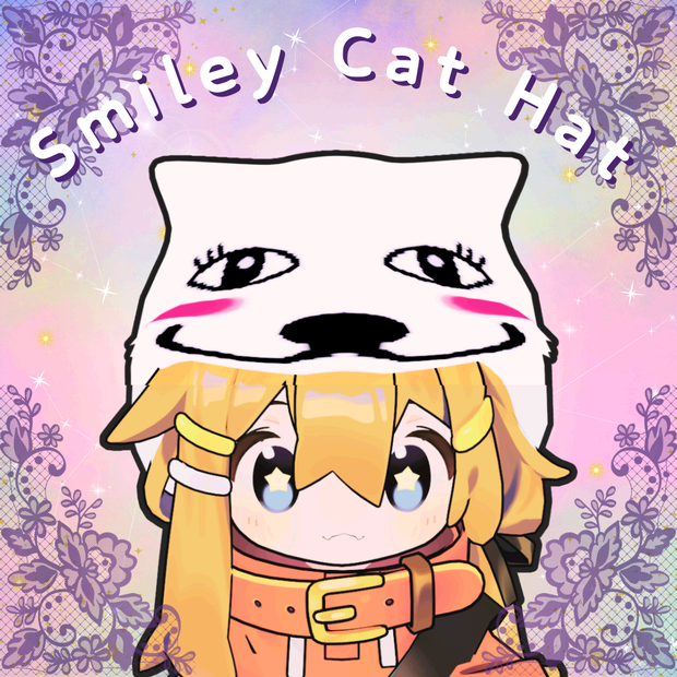 ✨ Smiley Cat Hat / スマイリーキャットハット まめひなた