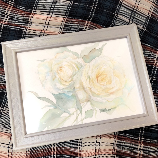 通販正規品 水彩画原画薔薇の絵ローズ | yasnabeauty.com