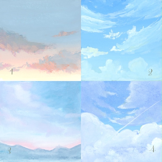 水彩画原画 夕暮れの渚 ＃416 | syoumei ｜インテリア絵画