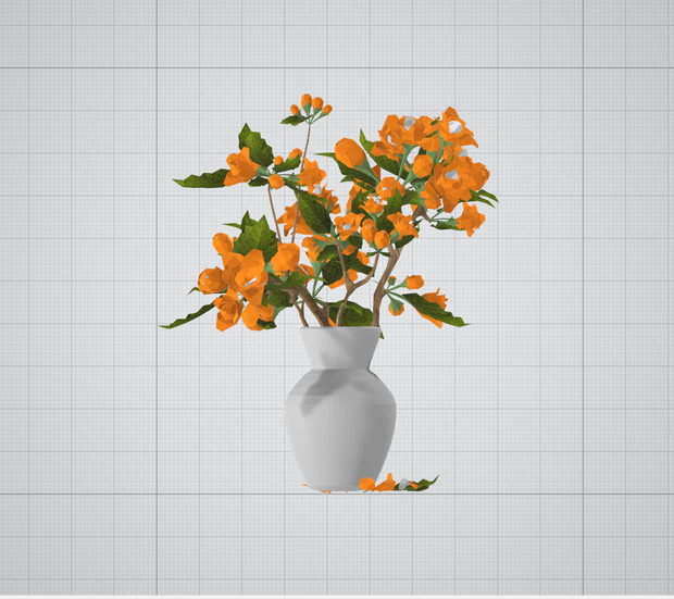 3d   花