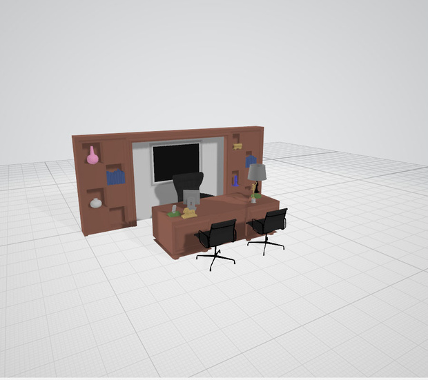 3d デスク
