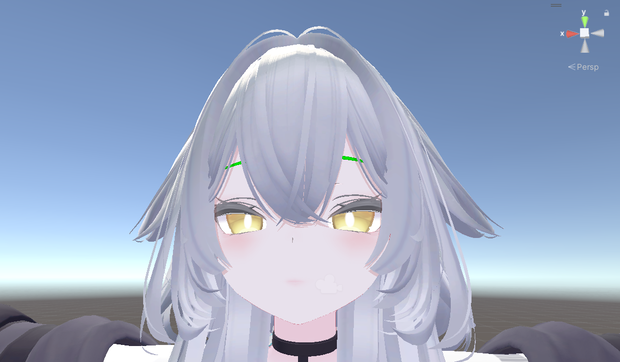 【ルルネ】 眉毛&まつ毛の色を変更出来るマスクテクスチャ