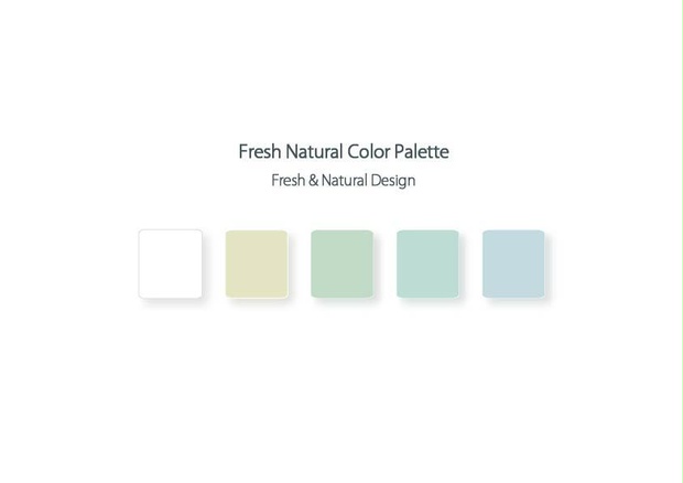 Fresh Natural Color Palette | Feminine Aesthetic for Branding & Social Media｜フレッシュナチュラル配色パレット