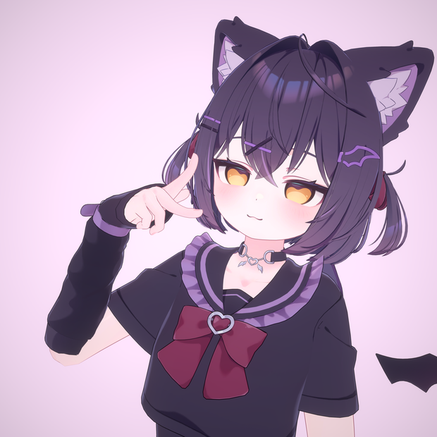【ショコラ/Chocolat】 ロリ顔 ''blendshape + 7 facial animation''