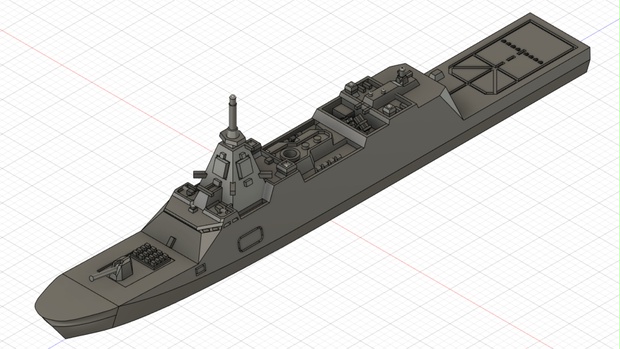 1/3000 もがみ型護衛艦 2隻セット / Mogami-class 2 set - 船ハムカツ