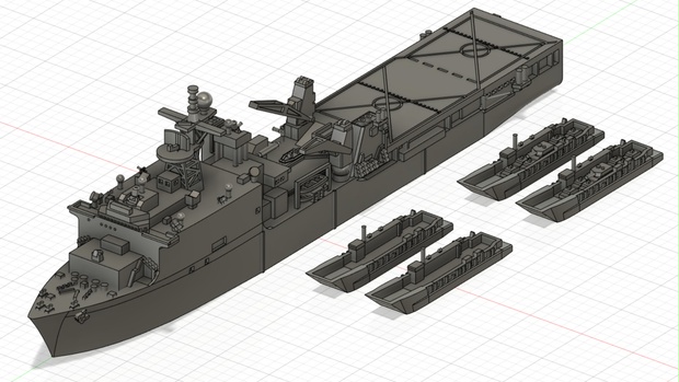 1/3000 ホイッドビー・アイランド級 / Whidbey Island class