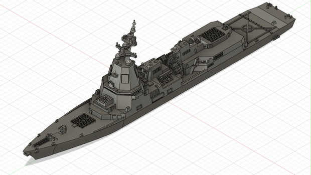 1/3000 イージスシステム搭載艦 / Aegis System Equipped Vessel / ASEV