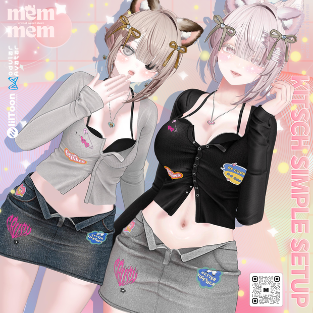❰Setup❱ 15アバター対応 Set_003 Kitsch Simple Setup