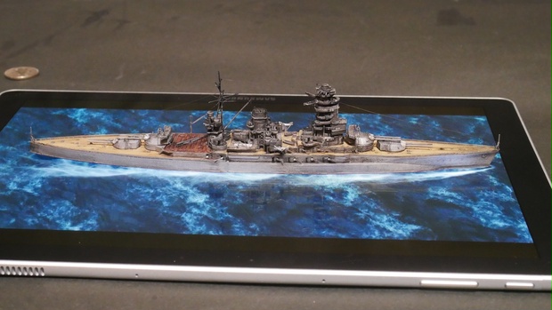 戦艦長門 3Dプリンター用データ - 宮間めさの「テイコク立体」 - BOOTH