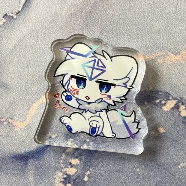 デルタ］自立ミニアクリルスタンド - 孤月の夢 - BOOTH