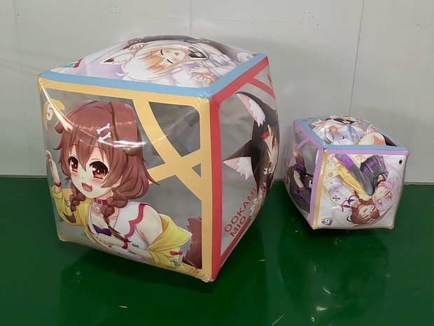 W*読様 同人　キャラクタービーチボール 60874119bdf7ba934675917a6351f6