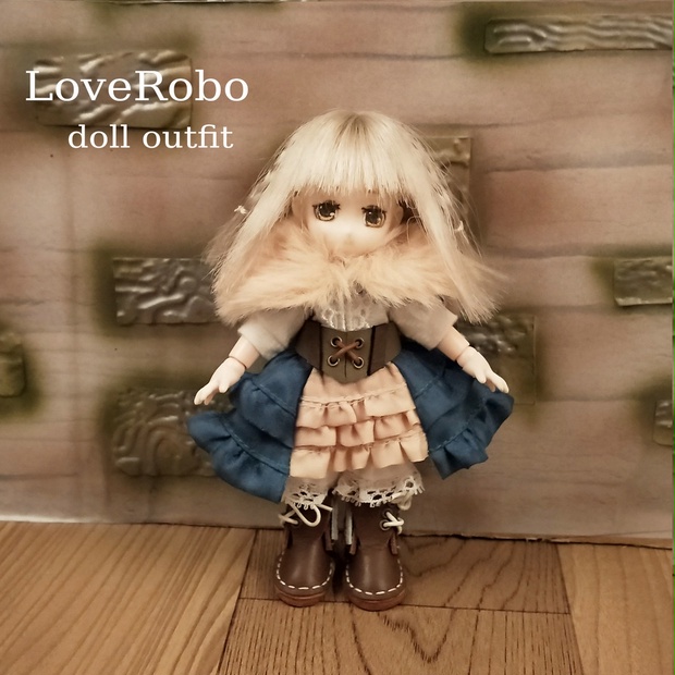 ＊オビツ11 フリルドレスセット ドール服 ねんどろいどどーる＊ steamloverobo BOOTH