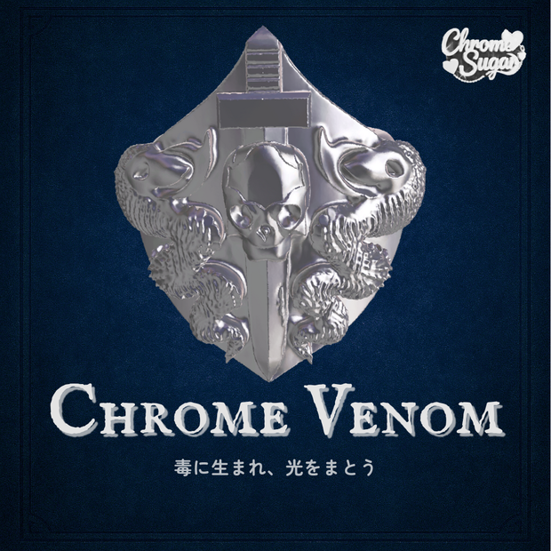 Chrome Venom クロム・ヴェノム　シルバーリング