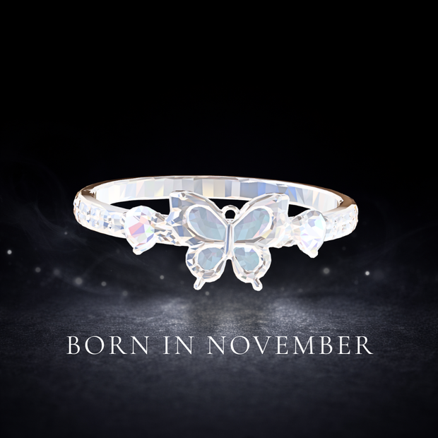 １１月誕生石リング　BORN IN NOVEMBER ― 深くなっていく ―