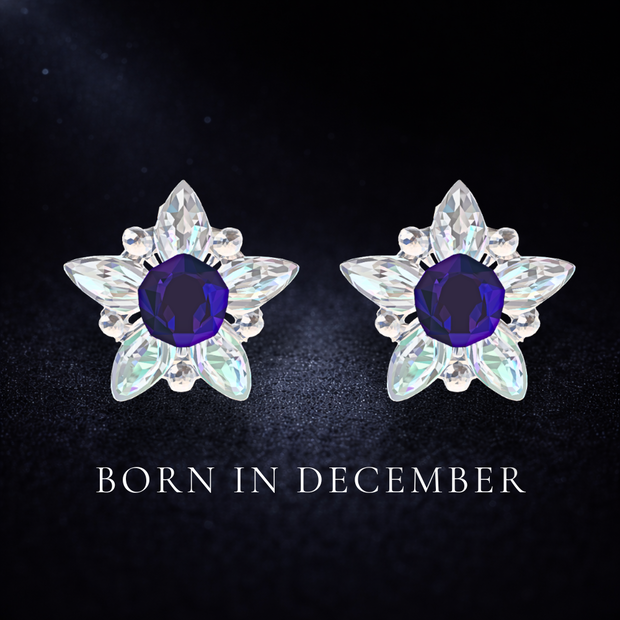 １２月誕生石ピアス　BORN IN DECEMBER ― ほどけない約束 ―