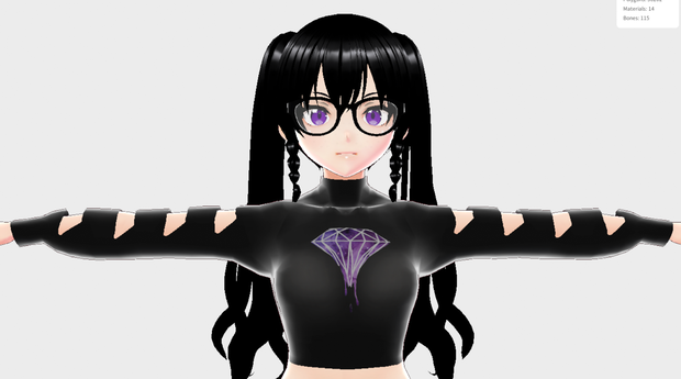 [3D Model] Cute Thick Nerd