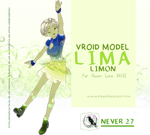 Modelo 3D vrm =-= LIMA LIMON =.=