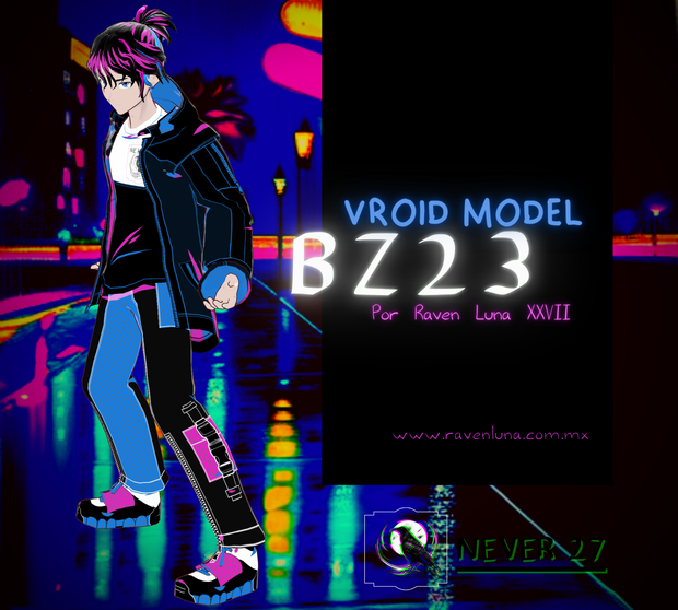 Model 3D vrm =-= BZ23 =.=