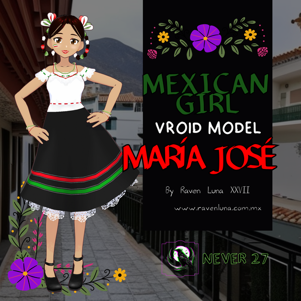 Model 3D vrm =-= MARIA JOSE 2023 =.=