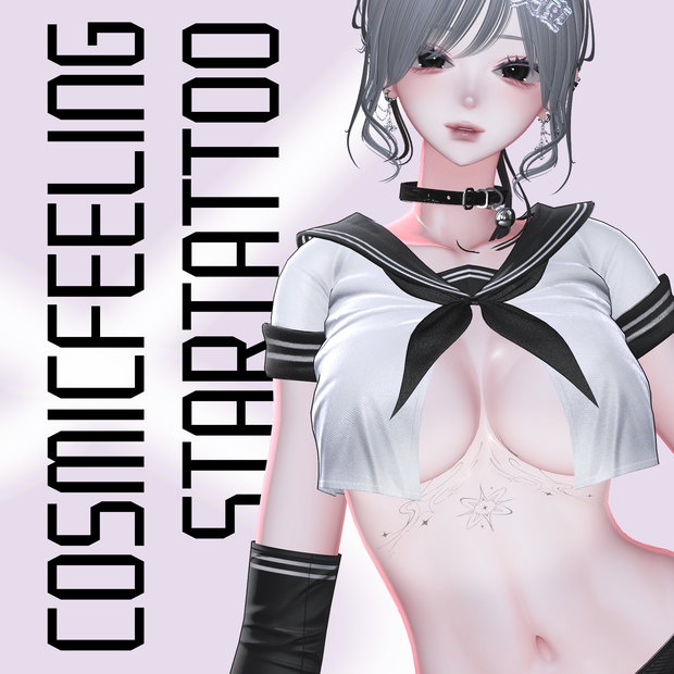 ❗Sale❗【5 アバター対応】Cosmic feeling Tattoo_bodytexture⭐