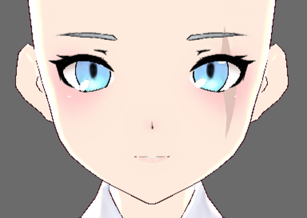 Weiss Schnee from RWBY Face VRoid Textures (Eyes & Skin)