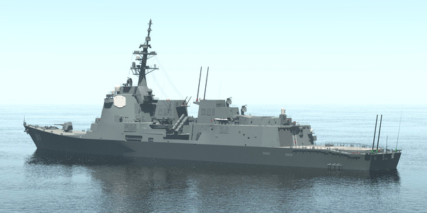 海上自衛隊　イージス護衛艦　はぐろ