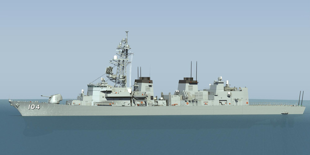 海上自衛隊　たかなみ型護衛艦4番艦　きりさめ