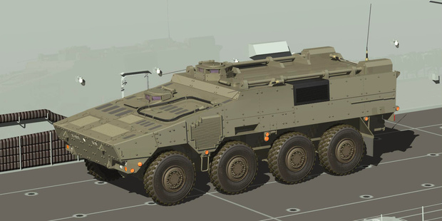 陸上自衛隊 装甲兵員輸送車APC