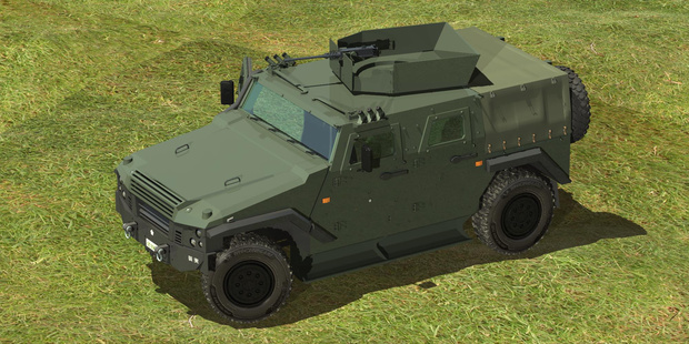 陸上自衛隊 モワク製イーグル4選考試験軽装甲車