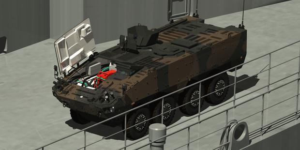 陸上自衛隊　パトリアAMV XP
