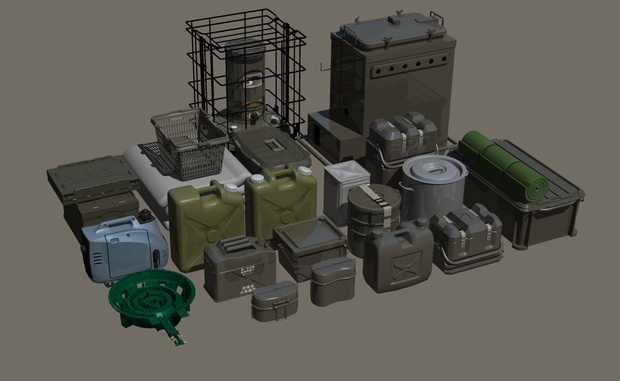 陸上自衛隊　装備セット1