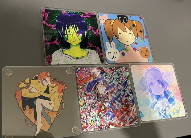 皐月の明 サイン入りアクリルコースター※注意書きをお読み