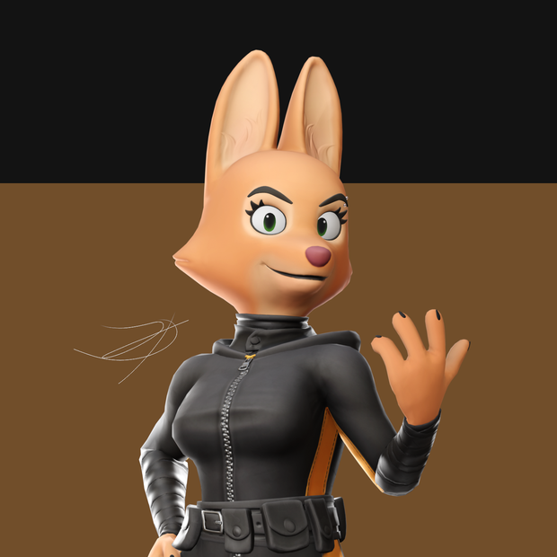 Diane Foxington NSFW vrchat avatar
