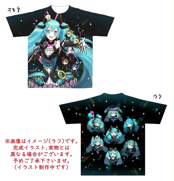 マジカルミライ 10th 受注限定フルグラフィック Tシャツ 初音ミク ver.