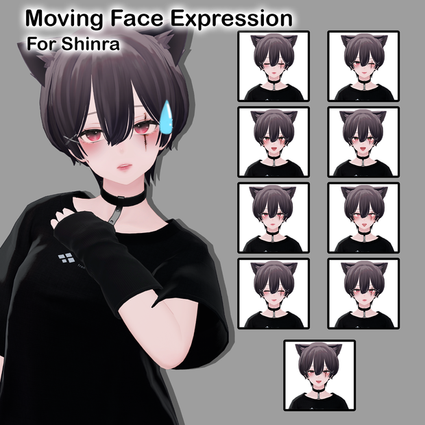 Shinra「森羅」𝐌𝐨𝐯𝐢𝐧𝐠 Face Expression