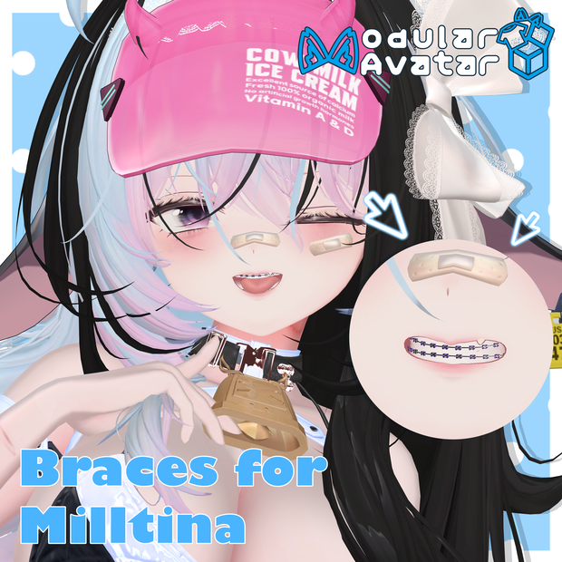 【ミルティナ(Milltina用】歯列矯正装置 Braces