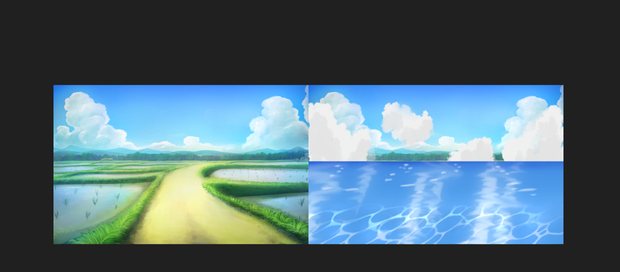 即席海景色フィルタ