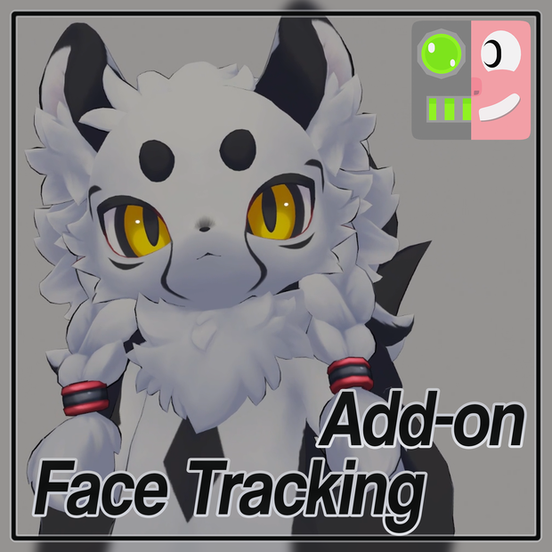 VRChat - 「ちびとら」- Chibi Tora- Face Tracking Addon