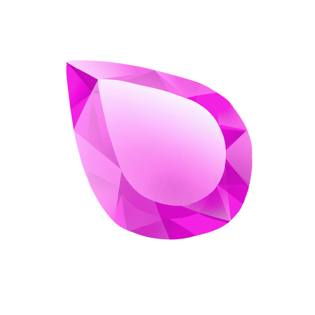 宝石画像素材(12カラーバリエーション