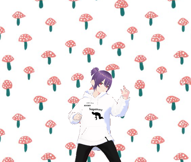 BS white hoodie Female