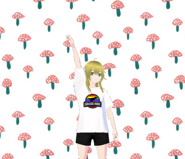 JP White Tshirt Female