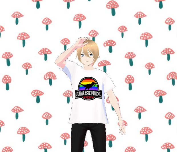 JP White Tshirt Male