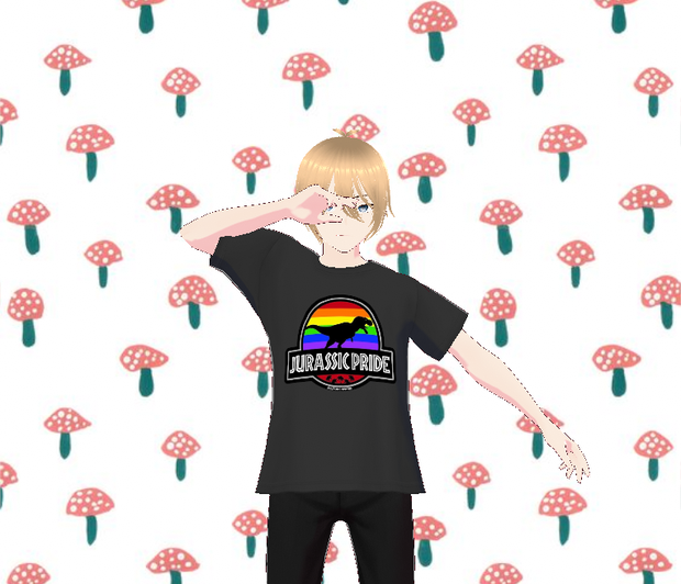 JP Black Tshirt Male