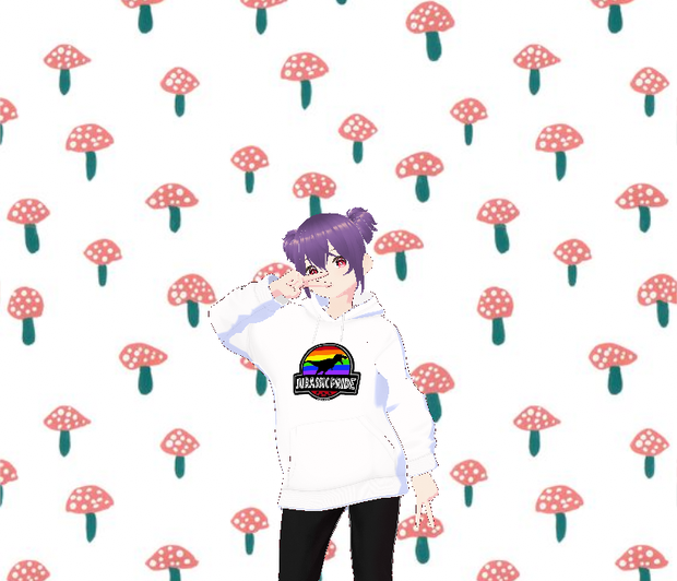 JP White Hoodie Female