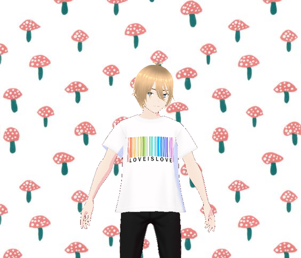 Love is love Tshirt Male Free