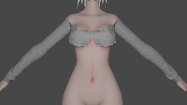 Sweater Tight Top for VRChat