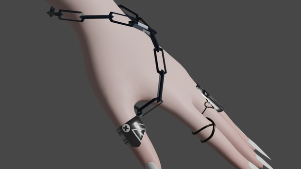Rings Set for VRChat FREE on server