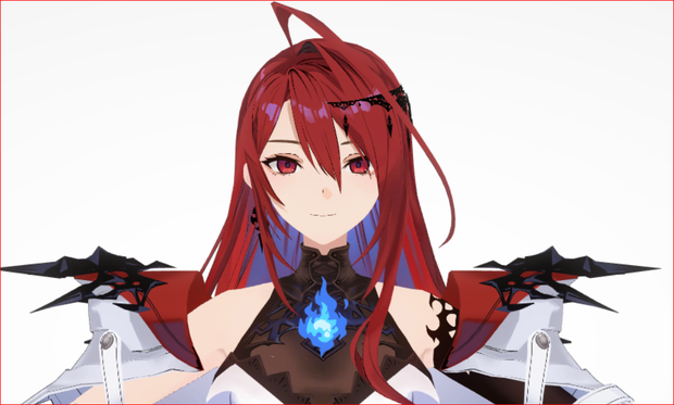 Elizabeth Rose Bloodflame (Liz) fan-made model 3D Characters 3D Model VRChat
