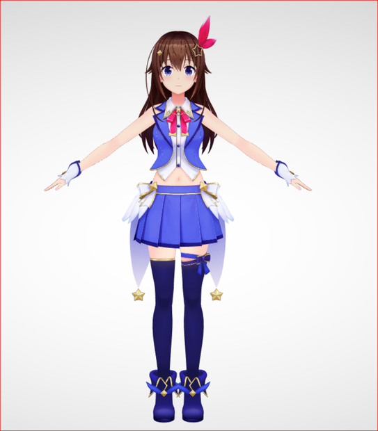 Tokino Sora [Official] 3D Characters 3D Model VRChat